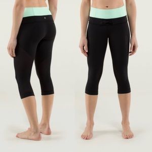 Lululemon Bhakti Yoga Crop Leggings size 2